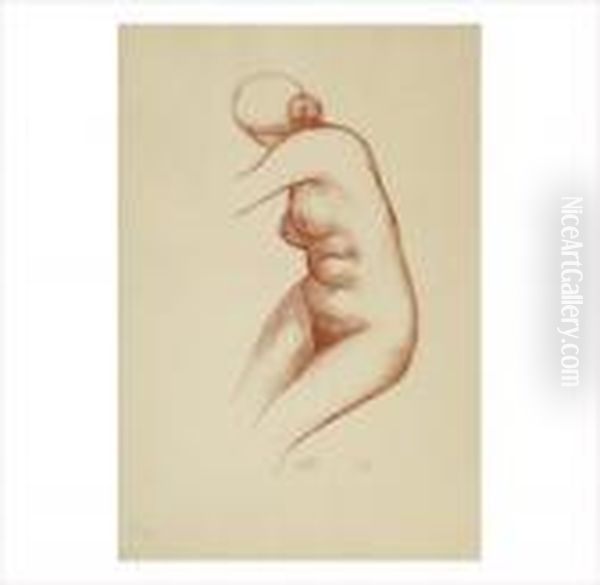 Nu De Femme, Vue De Trois-quart - view 1