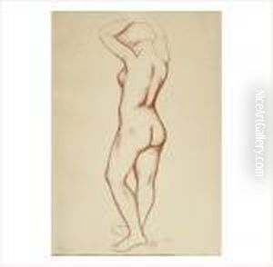 Nu De Femme, Vue De Trois-quart Dos by Aristide Maillol