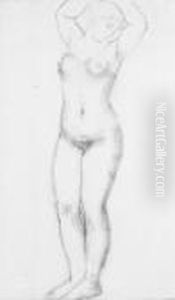Etude De Nu by Aristide Maillol