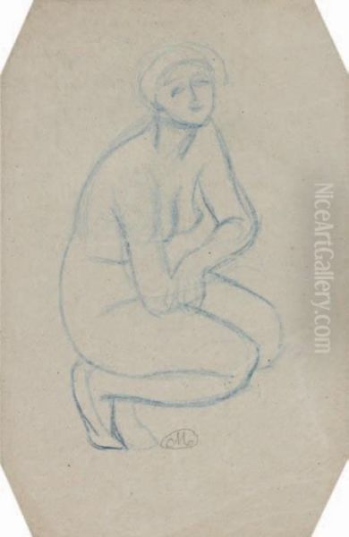 Femme Accroupie - view 1