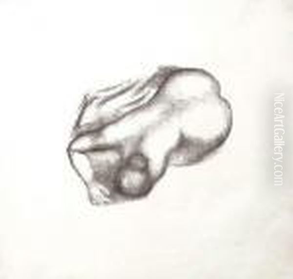"femme Nue Penchee En Avant". Vers 1926. - view 1