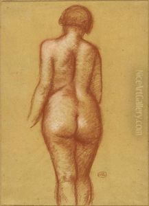Back View Of A Nude by Aristide Maillol