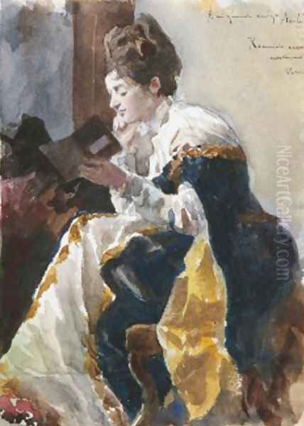 Mujer leyendo - view 1