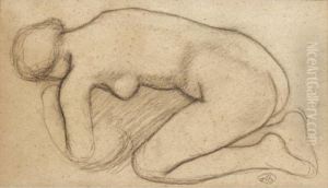 La Baigneuse Accroupie (etude) by Aristide Maillol