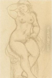 Nu Assis by Aristide Maillol
