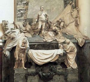 Mausoleum of the Marechal de Saxe by Jean-Baptiste Pigalle