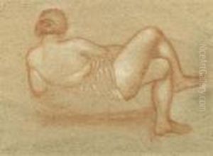 Study For The Paul Cezanne Monument by Aristide Maillol