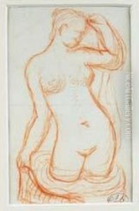 Baigneuse Au Foulard, Circa 1921