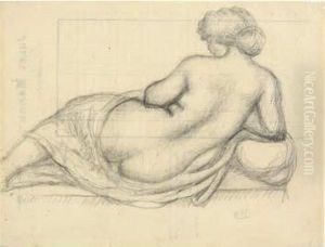 Nu De Femme Allongee by Aristide Maillol