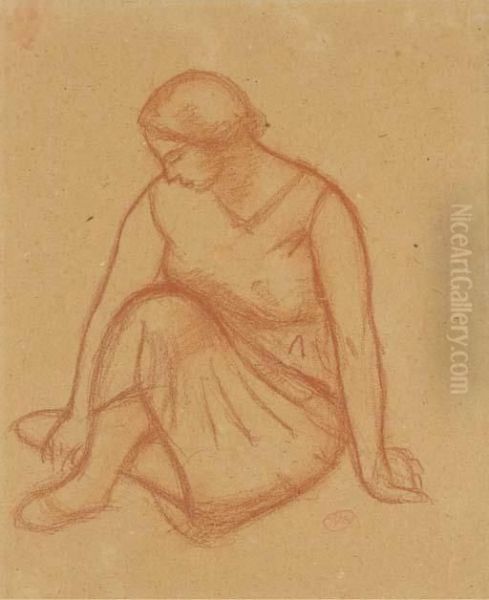 Femme Assise - view 1
