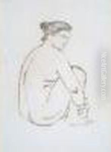 Nu Feminin Assis by Aristide Maillol