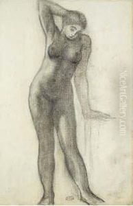 Dina Debout De Face by Aristide Maillol