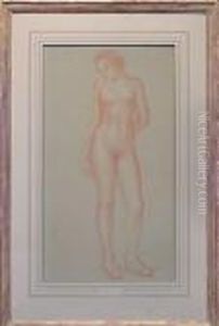 Standing Female Nude
Bears Monogram