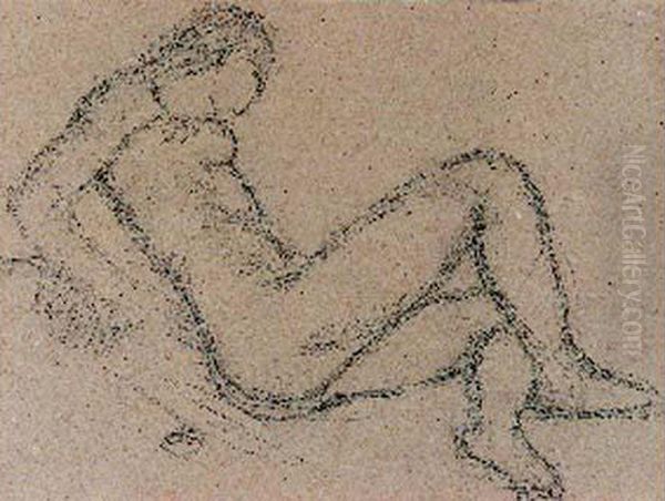 Femme Nue Allongee - view 1