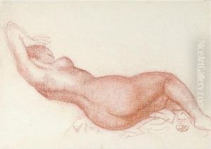 Dina Couchee De Cote by Aristide Maillol