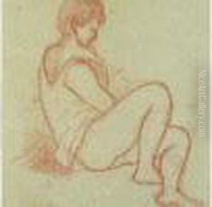 Femme A Moitie Vetue 1905 by Aristide Maillol