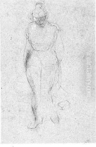 Standing Female Nude by Aristide Maillol
