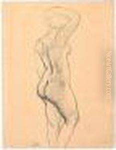 Femme De Profil by Aristide Maillol