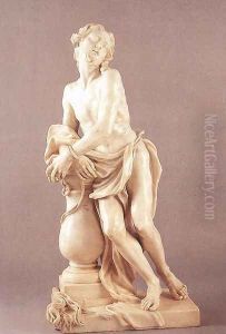 Christ at the Column by Filippo Parodi