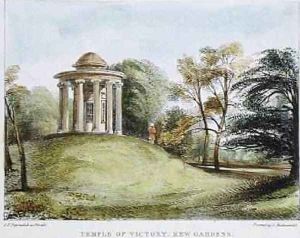 Temple of the Sun, Arboretum, Kew Gardens, plate 20 from Kew Gardens A Series of Twenty-Four Drawings on Stone, engraved by Charles Hullmandel 1789-1850 published 1820 by Papendiek, George Ernest