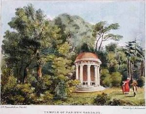 Temple of Pan, Kew Gardens, plate 12 from Kew Gardens A Series of Twenty-Four Drawings on Stone, engraved by Charles Hullmandel 1789-1850 published 1820