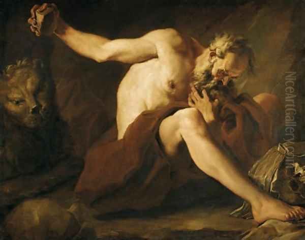St Jerome c 1685 1690 - view 1