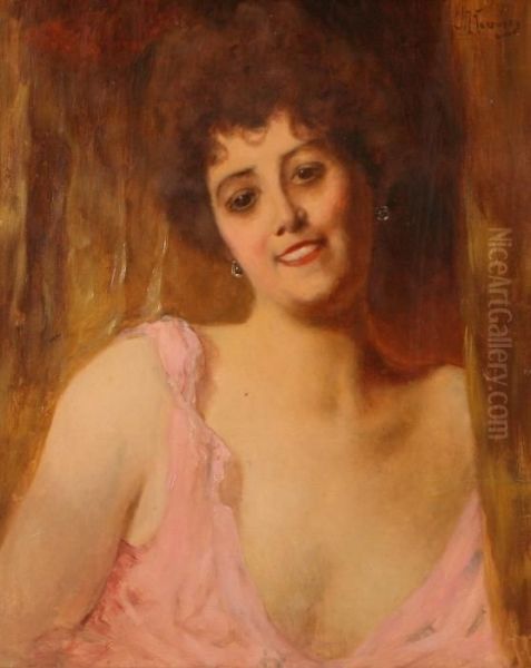 Portrait Of A Smiling Woman - view 1