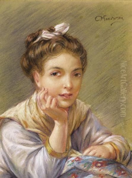 Portrait A Young Woman - view 1