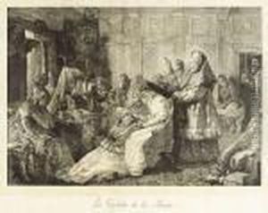 "la Toilette De La Mariee". by Konstantin Egorovich Egorovich Makovsky
