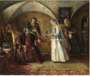 From The Everyday Life Of The Russian Boyar In The Late Xvii Century by Konstantin Egorovich Egorovich Makovsky