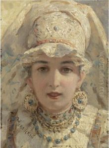 Portrait Of A Young Boyarina