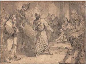 Both Signed And Dated 1856 And 1857 by Konstantin Egorovich Egorovich Makovsky