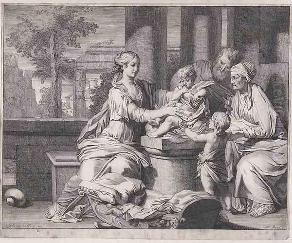 The Holy Family with a Dove - view 1