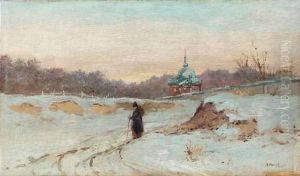 Personnage Dans La Neige