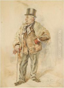 The Old Bachelor by Vladimir Egorovic Makovsky