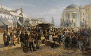 The Rag Market In Moscow
