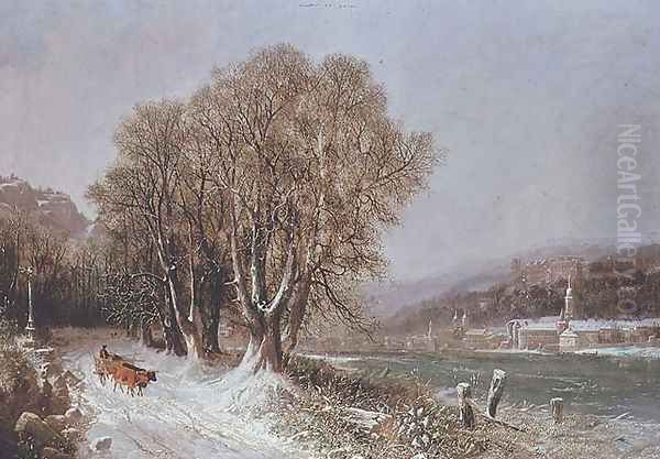 On the River Neckar, Heidelberg - view 1