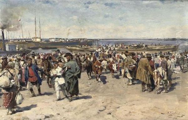 On The Volga - view 1