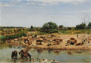 Cattle By The River