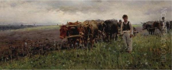 Ploughing The Fields - view 1