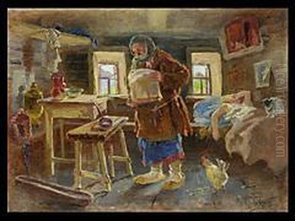 Morgenerwachen In Der Isba - view 1