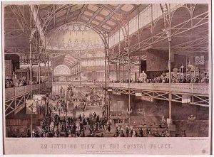 The Interior of the New York Crystal Palace, pub. by Endicott and Co., New York, 1855 by Charles Parsons