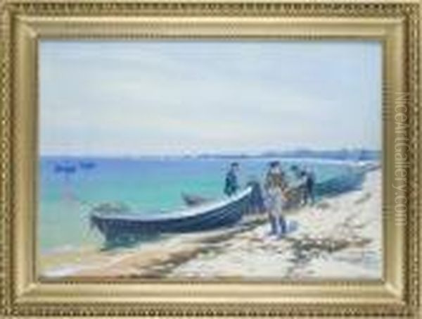 Rybacy Przy Lodziach, 1924 R. - view 1
