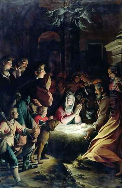 Adoration of the Shepherds by Camillo Procaccini