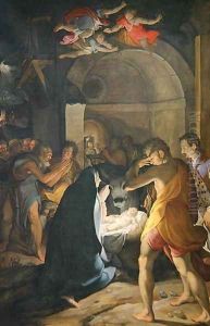 Adoration of the Shepherds, 1584 by Camillo Procaccini