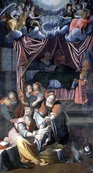 The Birth of the Virgin - view 1