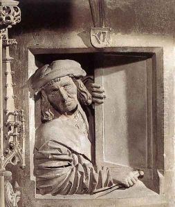 Self-portrait by Anton Pilgram