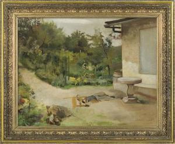 Garden. Noon - view 1