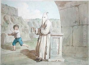 Hooded Penitent at the Coliseum