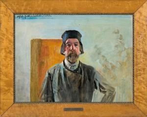 Self-portrait by Jacek Malczewski